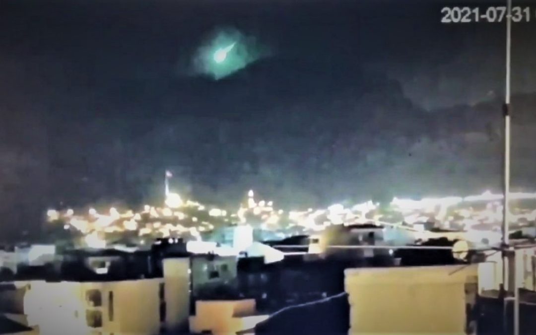 OVNI cae a la Tierra y provoca una fuerte explosión en Turquía (Video)