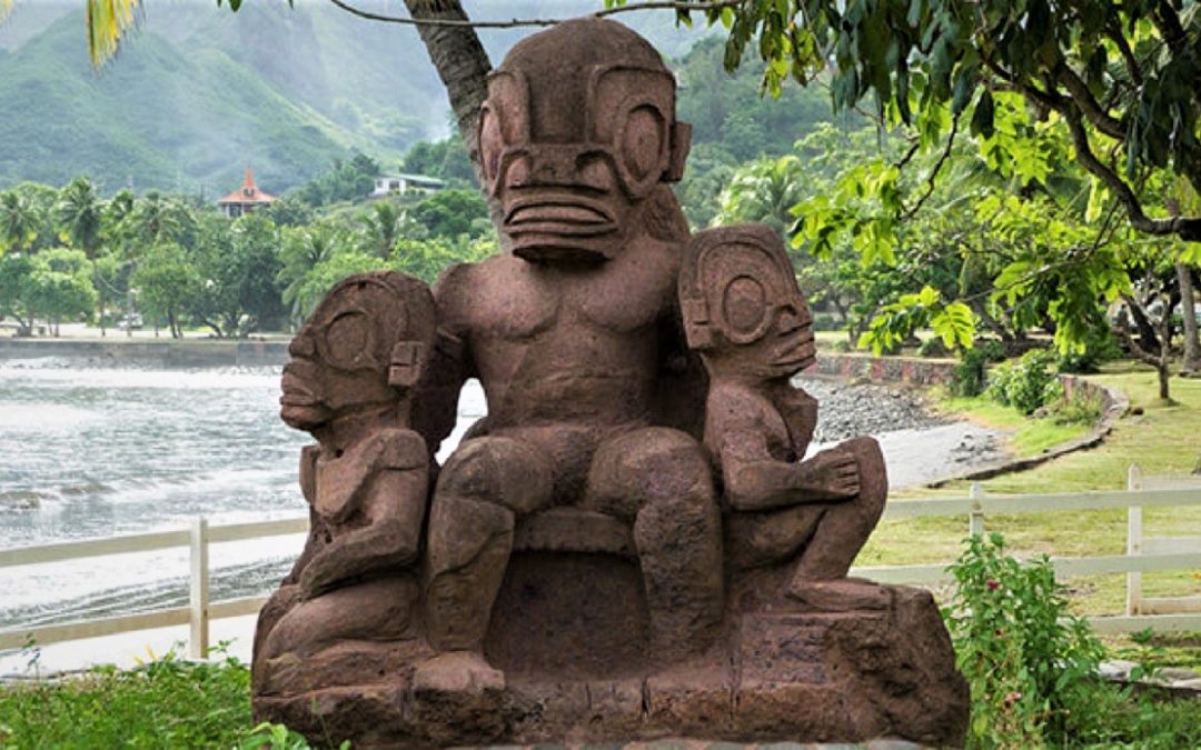 Las misteriosas estatuas «extraterrestres» en la isla de Nuku Hiva (Video)