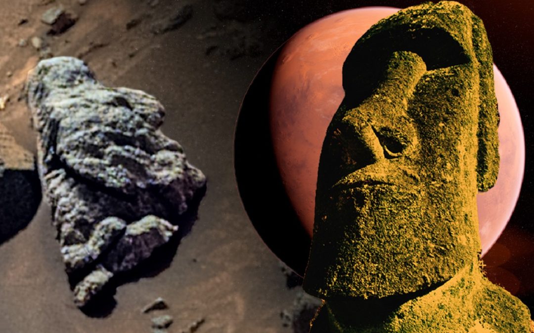 Marte: ¿Estatua alienígena ha sido captada por el Rover Perseverance?