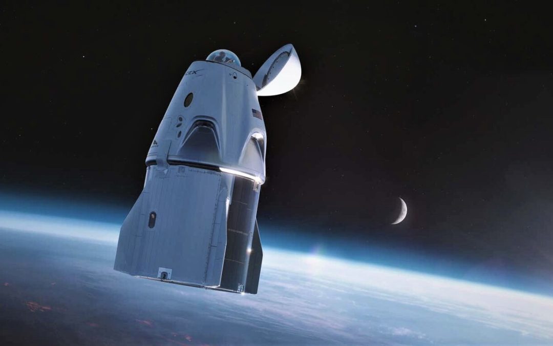 Un OVNI fue captado durante el vuelo espacial turístico de SpaceX (Video)