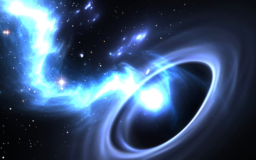 Agujero negro colosal se dirige a la Tierra a 110 kilómetros por segundo