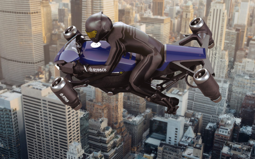 ‘The Speeder’: la primera moto voladora del mundo ya es real (Video)