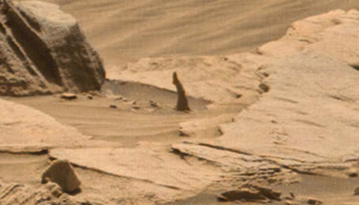 Una «pierna humana» es captada en Marte por la NASA