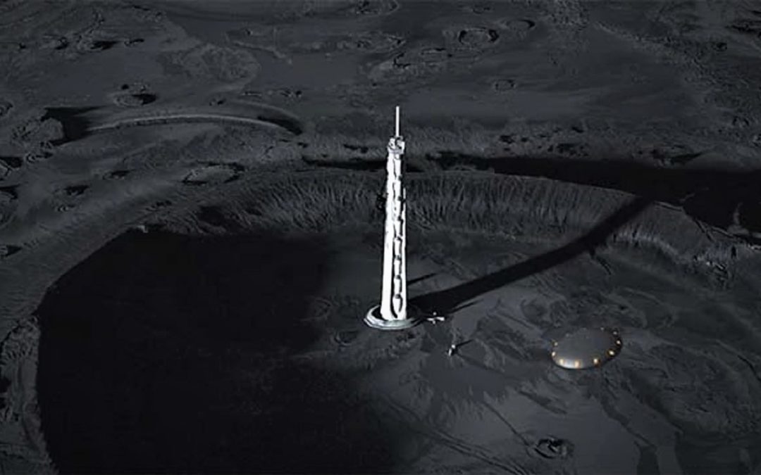 NASA fotografió una gigantesca «Torre Blanca» en la Luna (Video)