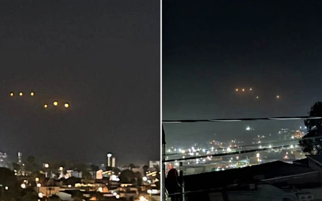 Multitud de OVNIs avistados en Tijuana, Baja California y San Diego (Video)
