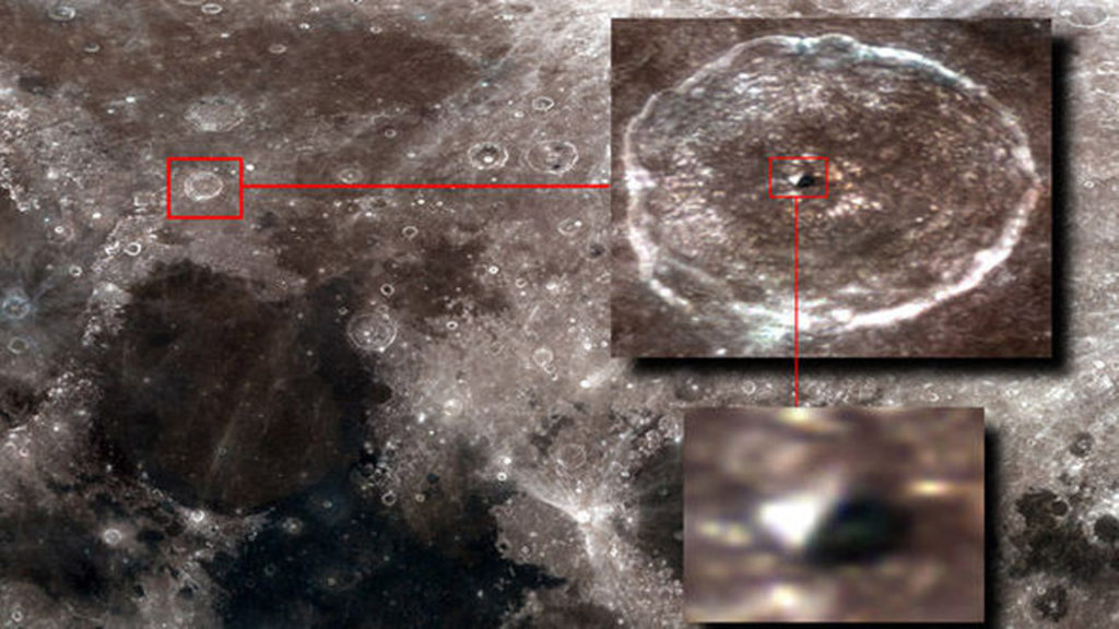 ¿Pirámide en la Luna? Investigadores encuentran pruebas que refutan a los expertos