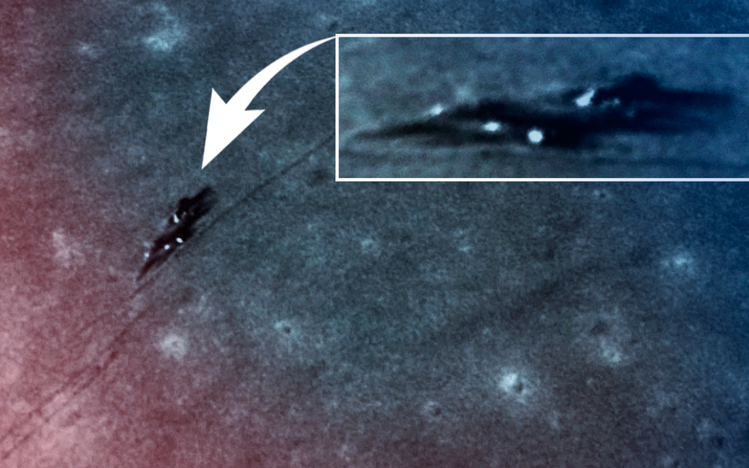 Astrónomo aficionado muestra una «nave extraterrestre» en la luna
