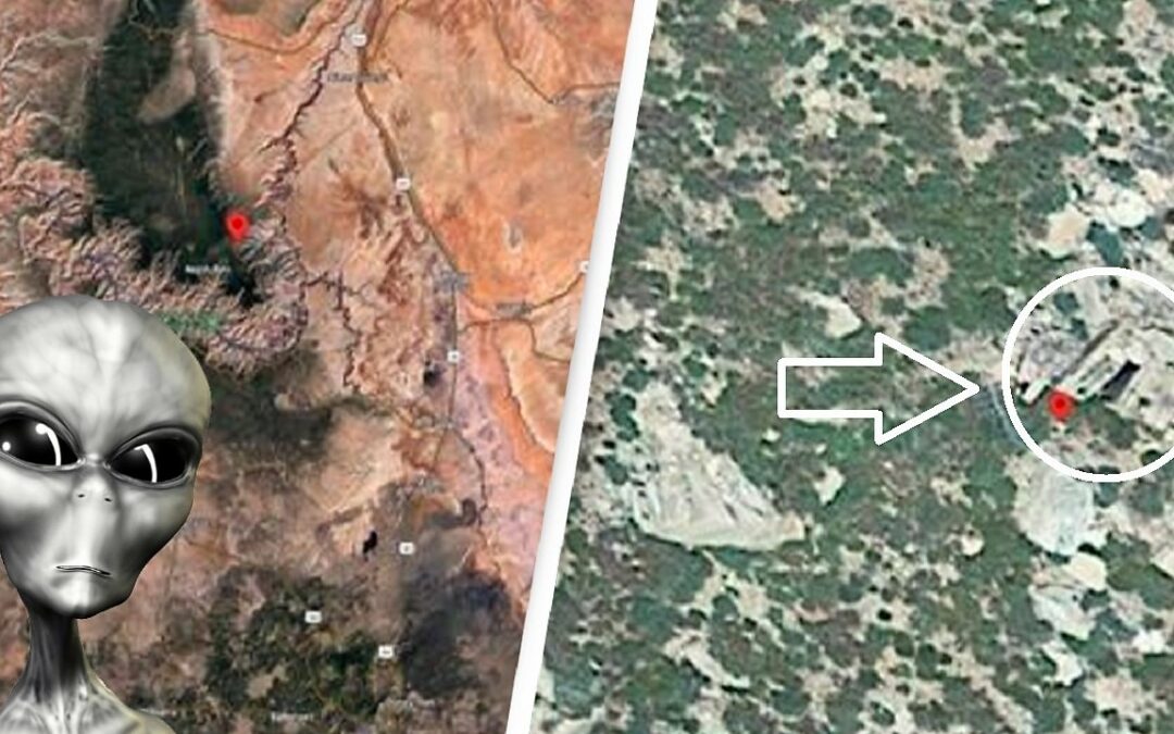 ¿Una «base extraterrestre» en el Gran Cañón vista con Google Earth?