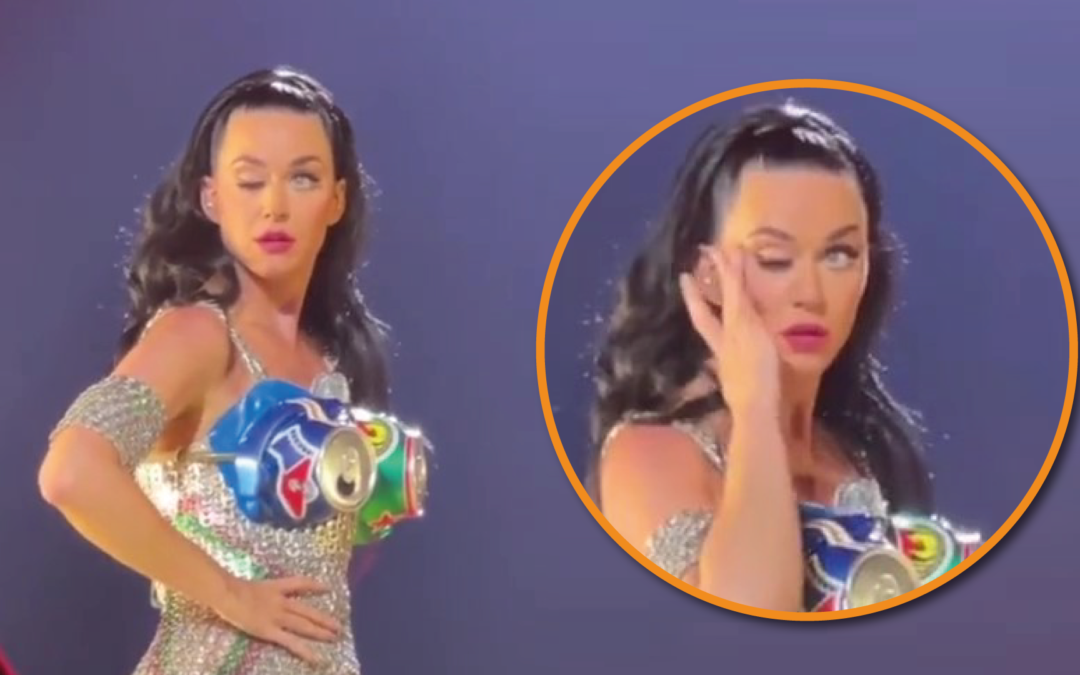 Katy Perry explica qué le pasó exactamente en su ojo (Video)