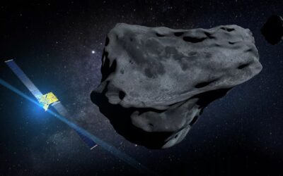 NASA captó un OVNI en el asteroide Dimorphos antes del impacto