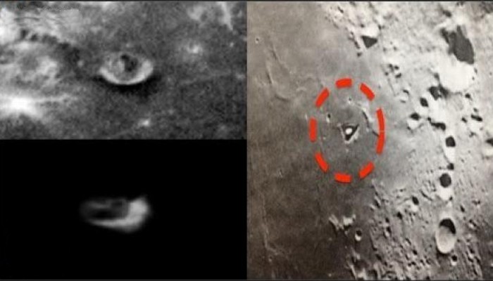 A Lua não é nossa? Objetos voadores e estruturas desconhecidas capturados pela NASA