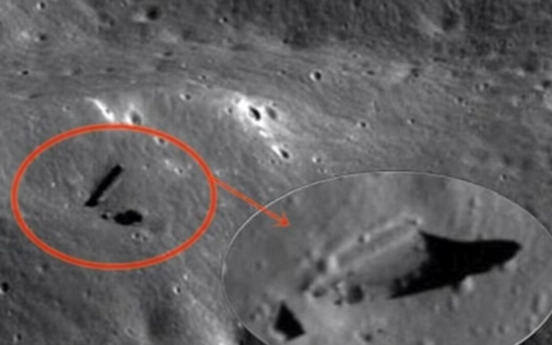 «La luna no es nuestra»: OVNIs y estructuras captadas por NASA
