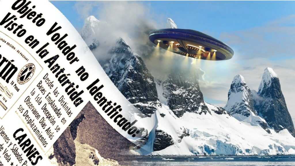 Antártida: británicos descalifican un expediente que revela la presencia de OVNIs