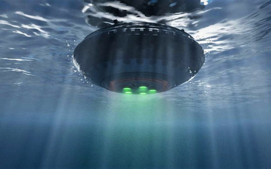 Graban un objeto submarino no identificado en el golfo de México
