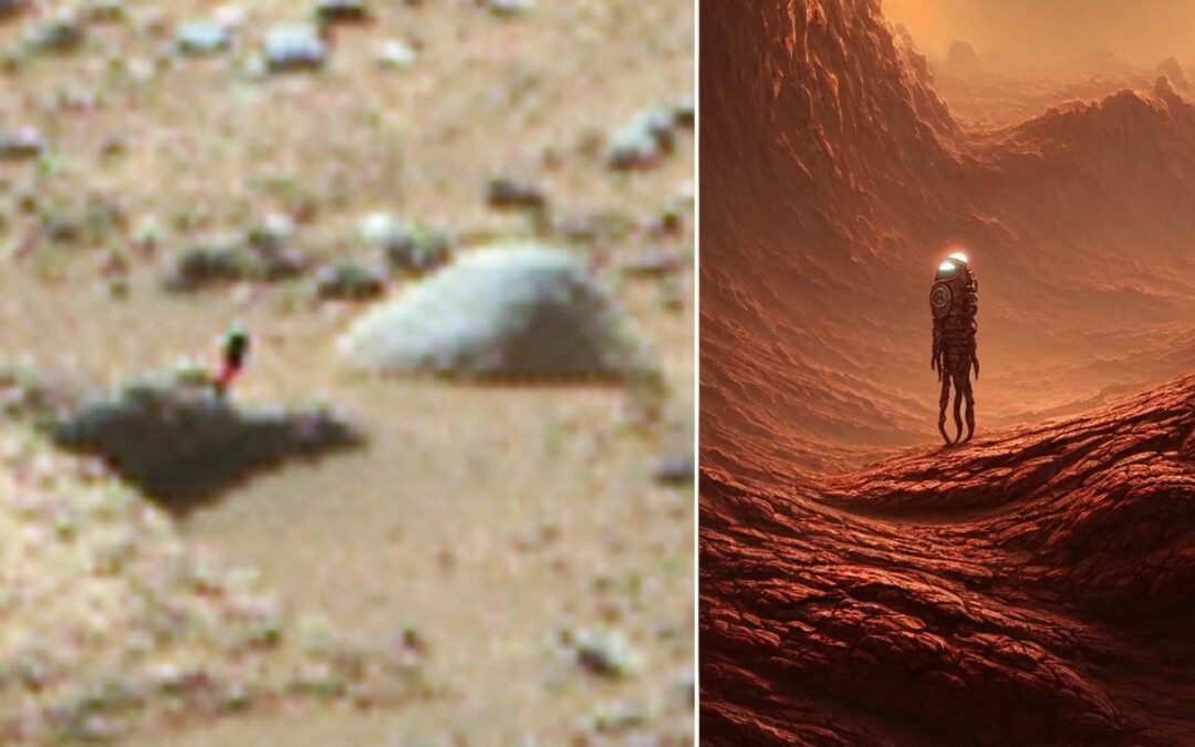 ¿Han descubierto un hongo o planta creciendo en Marte? (Video)