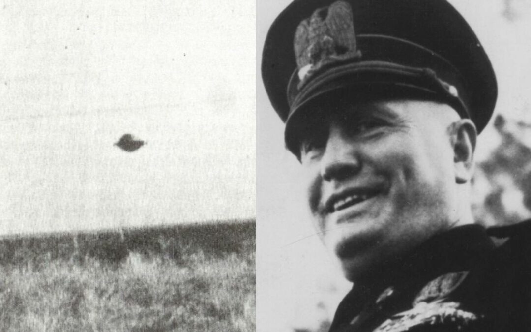 «Mussolini ocultó el primer accidente OVNI de la historia» (Video)